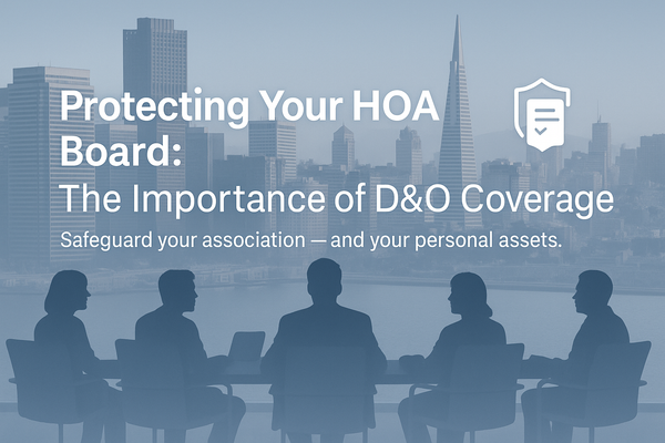 Protecting Your HOA Board: The Importance of D&O Coverage